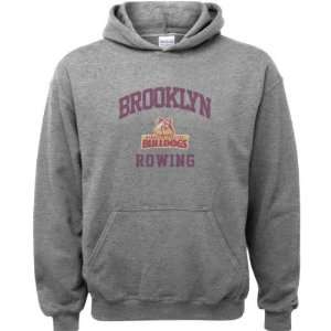 Brooklyn College Bulldogs Sport Grey Youth Varsity Washed Rowing Arch 