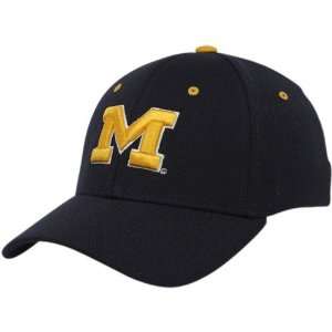  Zephyr Michigan Wolverines Navy Blue DH Z Fit Hat (Medium 