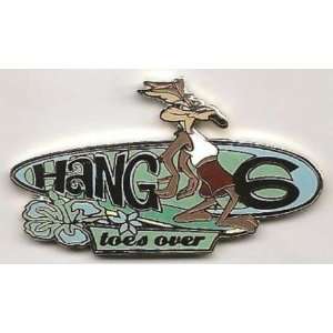   Brothers Looney Tunes Wile E. Coyote Surfing Pin: Everything Else