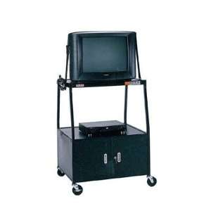VTI WBCAB48 E 48 High Wide Body TV Cart for 30 TV Monitor with 