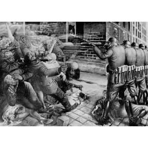     Otto Dix   24 x 16 inches   Street Fight: Home & Kitchen