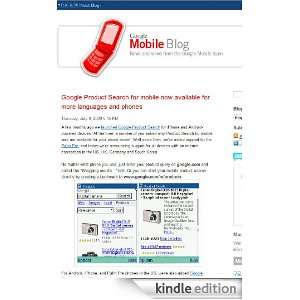  Google Mobile Blog Kindle Store Google