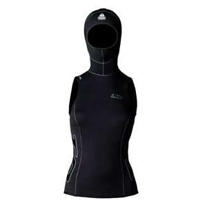  WaterProof Womens U1 5/2mm Hooded Vest: Sports & Outdoors