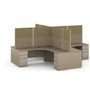   Person Office Desk Workstation with Privacy Policy: Office Products