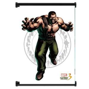 Marvel vs. Capcom 3: Fate of Two Worlds Game Haggar Fabric Wall Scroll 