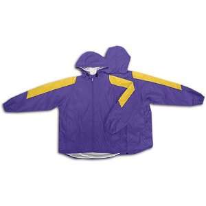 Eastbay Mens Quickness Jacket ( sz. XXL, Purple/Gold ):  