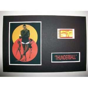 THUNDERBALL 007 Bond Unframed Film Cell Display Collectible Movie 