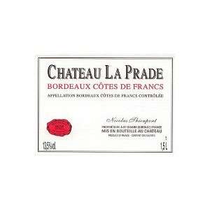    Chateau La Prade Cotes De Francs 2008 750ML Grocery & Gourmet Food
