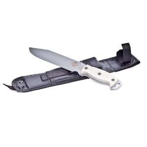  Ontario RBS 7 Fixed Blade Knife Plain Edge Blk Micarta 