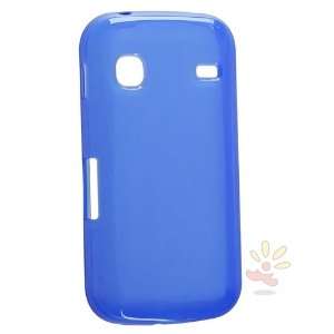  For SAMSUNG S5660 TPU Case , Clear Frost Blue Cell Phones 