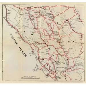   Sonoma, Marin, Lake, and Napa Counties, 1896 Arts, Crafts & Sewing