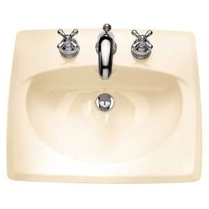 American Standard 0498.800.021 Roselyn Countertop Sink with 8 Inch 