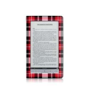  Sony Reader PRS 900 Skin (High Gloss Finish)   Red Plaid 