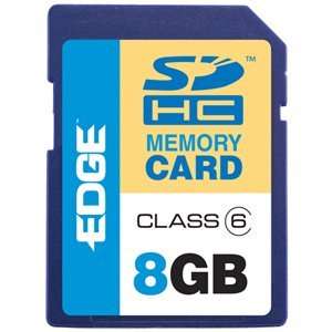  8GB Edge Proshot Sdhc Memory Card CLASS6 Electronics