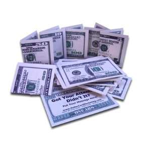 Dollar Bill Business Cards, Drop Cards, or Coupons   1000 