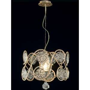 Classic Lighting 10041 SF Silver Frost Celeste 16 Artistic Pendant 