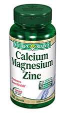  Natures Bounty Calcium magnesium zinc Caplets, 100 Count 