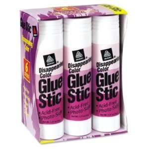  Purple Application Permanent Glue Stics   1.27 oz, 6/pack 
