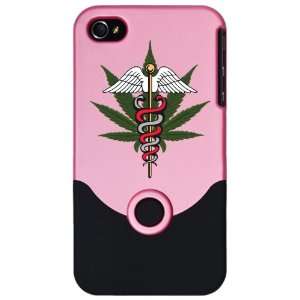   or 4S Slider Case Pink Medical Marijuana Symbol: Everything Else
