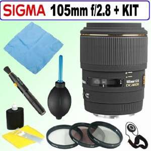  Sigma 105mm f/2.8 EX DG Medium Telephoto Macro Lens for 