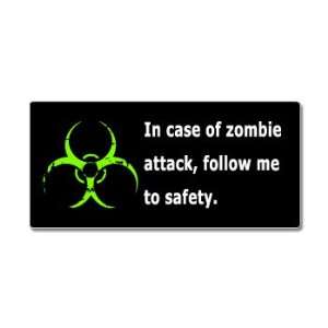  In Case Of Zombie Attack Follow Me To Safety   Window 
