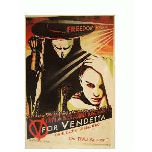   For Vendetta Poster Natalie Portman Matrix Creators: Everything Else
