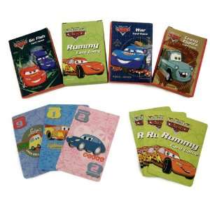  Disney Cars 4 Mini Card Games and Cards: Sports & Outdoors