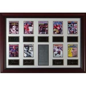  Sports Champions   Engraved Signature Display Sports 