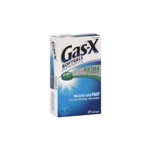  Gas X Softgels Extra Strength Size: 20: Health & Personal 