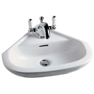   Bathroom Sink Wall Mounted by Rohl   1095 in White: Home Improvement