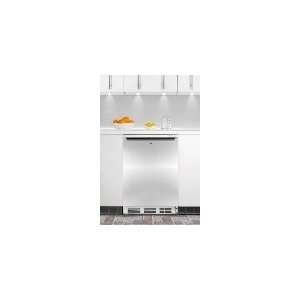   Freezer w/ Lock & Manual Defrost, 3.5 cu ft, White: Kitchen & Dining