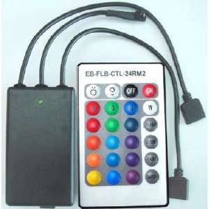 RGB 12V Controller with Wall Plug for up to 12 Customized 20 Inch, 18 
