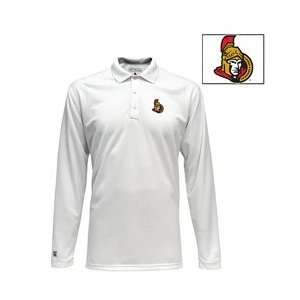  Antigua Ottawa Senators Victor Long Sleeve Polo Shirt   Senators 