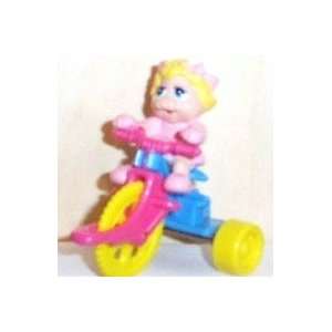  Happy Meal Baby Miss Piggy Figure w/Tricycle 1990 