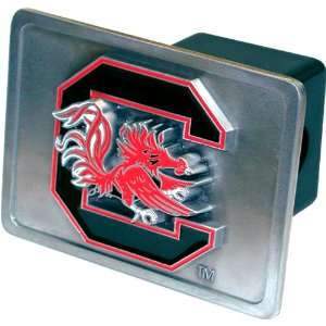   NCAA Pewter Trailer Hitch Cover by Half Time Ent.: Sports & Outdoors