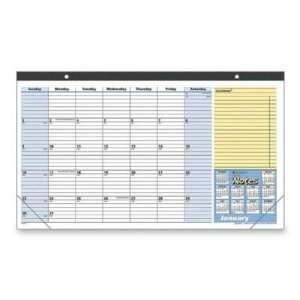   At A Glance QuickNotes 13 Months Desk Pad Calendar: Office Products