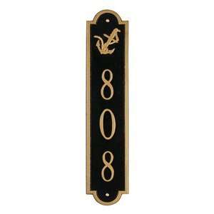  1452   Personalized Anchor Richmond Vertical Plaque: Home 