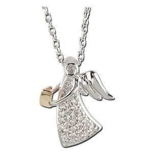  14kt Guardian Angel Pendant for Your Special Angel 