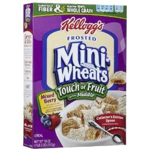 Frosted Mini Wheats Mixed Berry Cereal, Touch of Fruit in the Middle 
