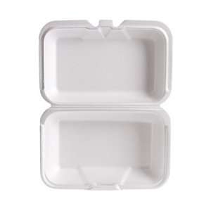  Genpak Foam Hinged Carryout Container, Deep, 8 1/4 inches 