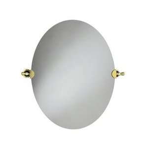 Kohler K 16145 PB Revival Oval Mirror 26 x 28 Polished Brass 