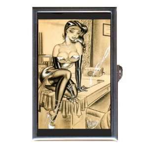  BILL WARD BUSTY BRUNETTE Coin, Mint or Pill Box: Made in 