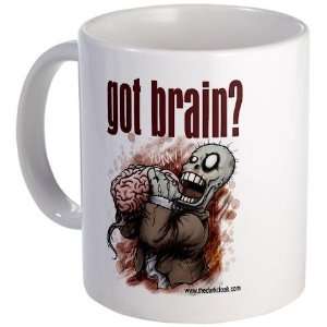  got brain? Zombie Internet Mug by CafePress: Kitchen 