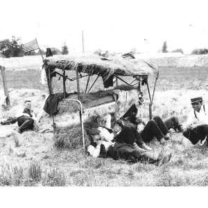 Veterans Bonus March on Washington Dc 1932 Camp Scene with Makeshift 