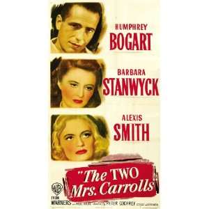   Two Mrs. Carrolls (1947) 27 x 40 Movie Poster Style B