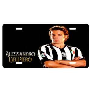  Alessandro Del Piero License Plate Sign 6 x 12 New 