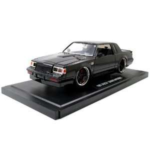  1987 Buick Grand National 118 Scale (Glossy Black) Toys 