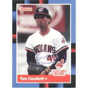  1988 Donruss # 377 Tom Candiotti Cleveland Indians 