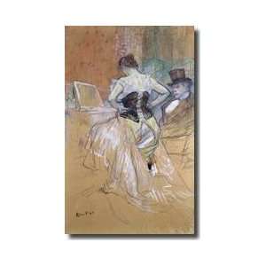   Woman At Her Toilet Study For elles C1896 Giclee Print