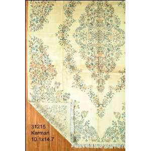   Knotted Kerman Persian Rug   101x147:  Home & Kitchen